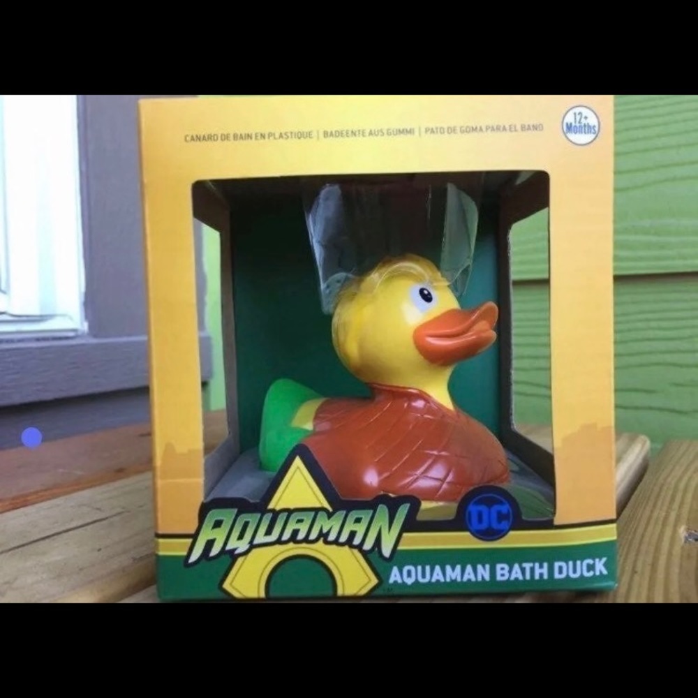 Aquaman Licensed DC Rubber Duck